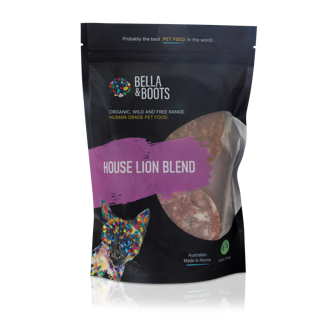 Picture of packaged House Lion Blend.