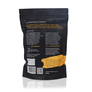 The Organic Beef & Turmeric Blend - 1kg