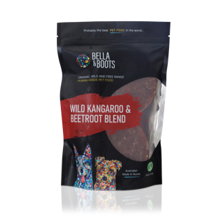 Picture of packaged Wild Kangaroo & Beetroot Blend.