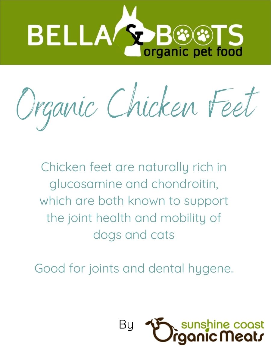 Organic Chicken Feet - approx 1kg bag